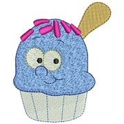 Machine Embroidery Designs - Funny Ice Cream(2) - Threadart.com