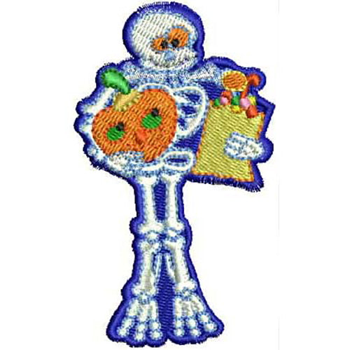 Machine Embroidery Designs - Crazy Skeletons(1) - Threadart.com