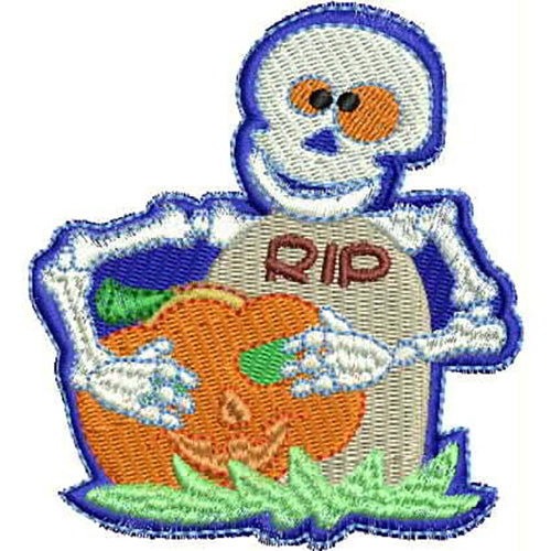 Machine Embroidery Designs - Crazy Skeletons(1) - Threadart.com