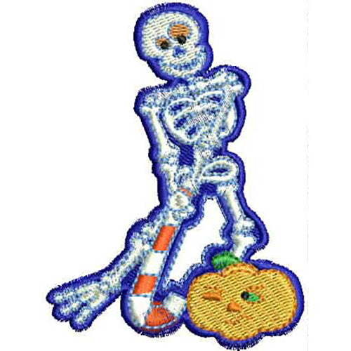 Machine Embroidery Designs - Crazy Skeletons(1) - Threadart.com