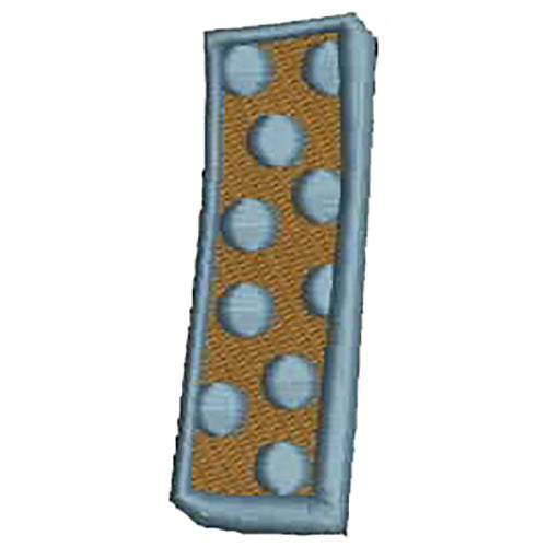 Machine Embroidery Designs - Polka Dot Cap Letters(1) - Threadart.com