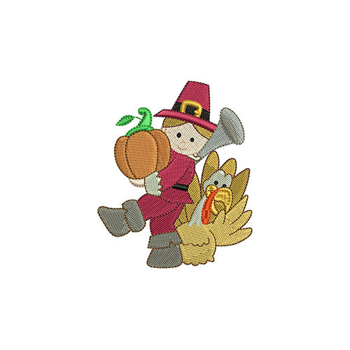 Machine Embroidery Designs - Thanksgiving(2) - Threadart.com