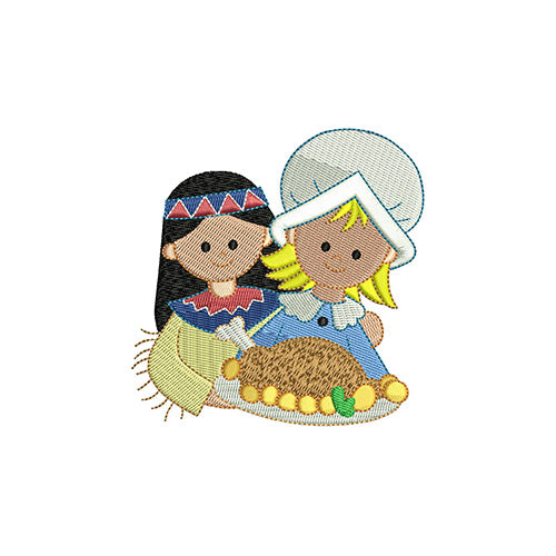 Machine Embroidery Designs - Thanksgiving(2) - Threadart.com