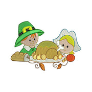 Machine Embroidery Designs - Thanksgiving(2) - Threadart.com