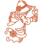 Machine Embroidery Designs - Winter Sunbonnets(1) - Threadart.com