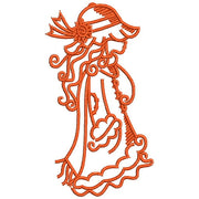 Machine Embroidery Designs - Winter Sunbonnets(1) - Threadart.com