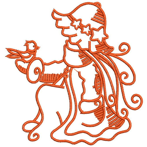 Machine Embroidery Designs - Winter Sunbonnets(1) - Threadart.com