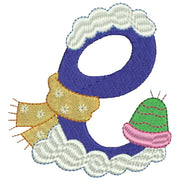 Machine Embroidery Designs - Winter Alphabet (1) - Threadart.com