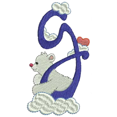 Machine Embroidery Designs - Winter Alphabet (1) - Threadart.com