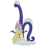 Machine Embroidery Designs - Winter Alphabet (1) - Threadart.com
