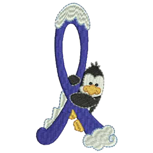 Machine Embroidery Designs - Winter Alphabet (1) - Threadart.com