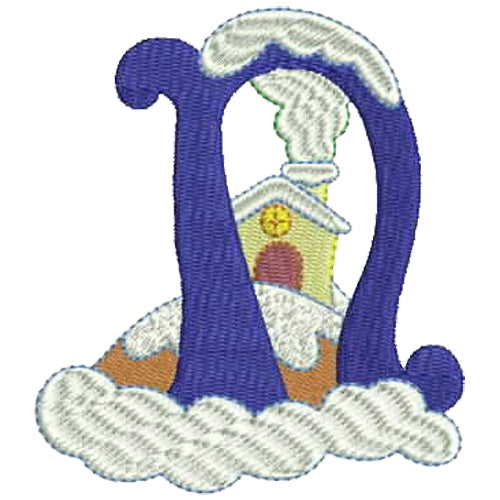 Machine Embroidery Designs - Winter Alphabet (1) - Threadart.com