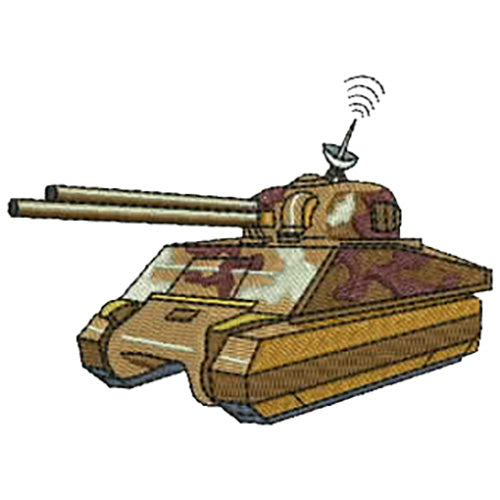 Machine Embroidery Designs - Tanks(1) - Threadart.com