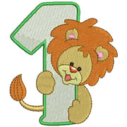Machine Embroidery Designs - Numbers(1) - Threadart.com