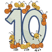 Machine Embroidery Designs - Numbers(1) - Threadart.com