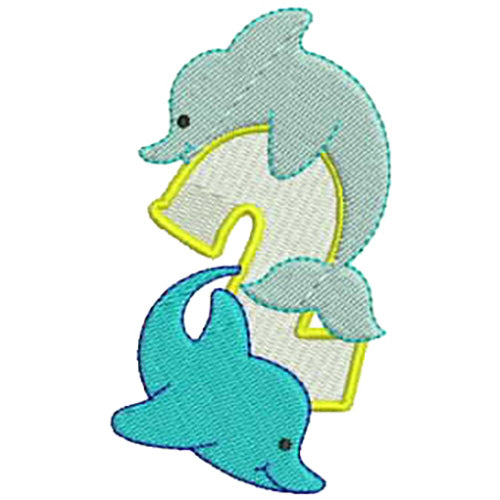 Machine Embroidery Designs - Numbers(1) - Threadart.com