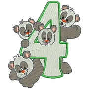 Machine Embroidery Designs - Numbers(1) - Threadart.com