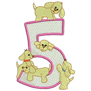 Machine Embroidery Designs - Numbers(1) - Threadart.com