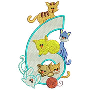 Machine Embroidery Designs - Numbers(1) - Threadart.com