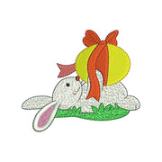 Machine Embroidery Designs - Easter Bunnys(4) - Threadart.com