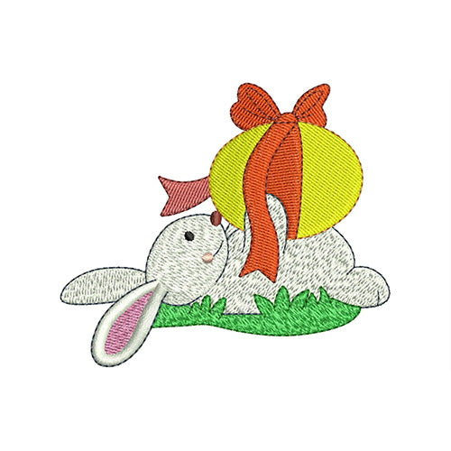 Machine Embroidery Designs - Easter Bunnys(4) - Threadart.com