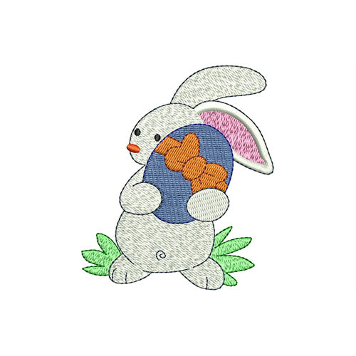 Machine Embroidery Designs - Easter Bunnys(4) - Threadart.com