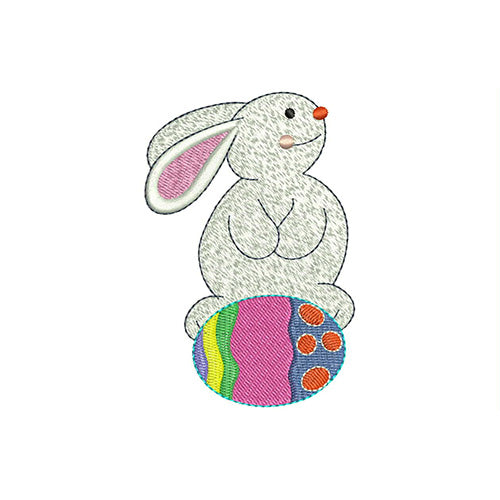 Machine Embroidery Designs - Easter Bunnys(4) - Threadart.com