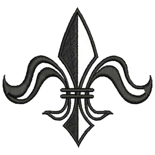 Machine Embroidery Designs - Fleur de Lis(1) - Threadart.com