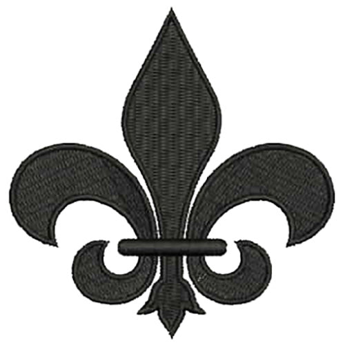 Machine Embroidery Designs - Fleur de Lis(1) - Threadart.com