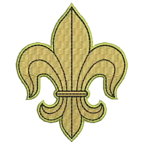 Machine Embroidery Designs - Fleur de Lis(1) - Threadart.com