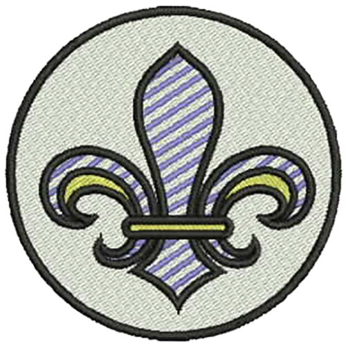 Machine Embroidery Designs - Fleur de Lis(2) - Threadart.com