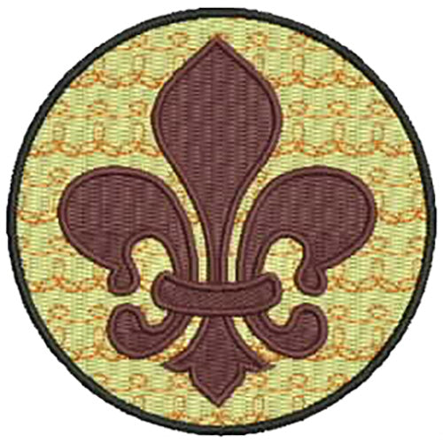 Machine Embroidery Designs - Fleur de Lis(2) - Threadart.com