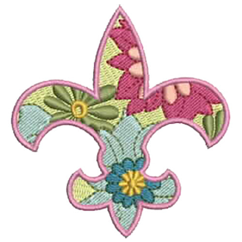 Machine Embroidery Designs - Fleur de Lis(2) - Threadart.com