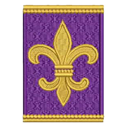 Machine Embroidery Designs - Fleur de Lis(2) - Threadart.com