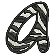 Machine Embroidery Designs - Zebra Alphabet (2) - Threadart.com