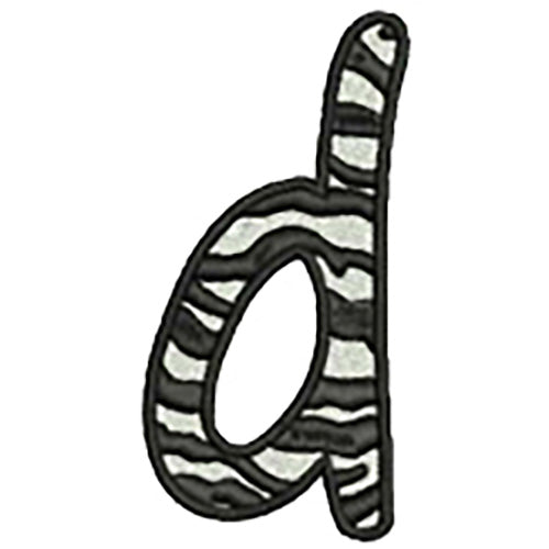 Machine Embroidery Designs - Zebra Alphabet (2) - Threadart.com