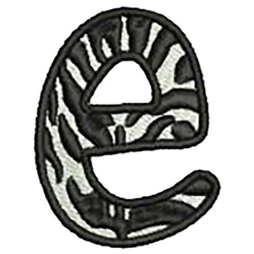 Machine Embroidery Designs - Zebra Alphabet (2) - Threadart.com