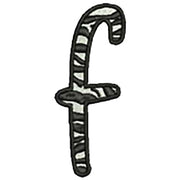 Machine Embroidery Designs - Zebra Alphabet (2) - Threadart.com