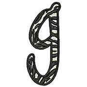 Machine Embroidery Designs - Zebra Alphabet (2) - Threadart.com