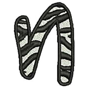 Machine Embroidery Designs - Zebra Alphabet (2) - Threadart.com