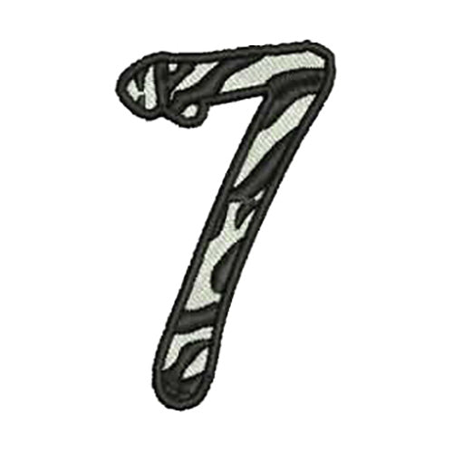 Machine Embroidery Designs - Zebra Alphabet Caps(2) - Threadart.com