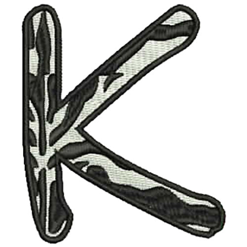 Machine Embroidery Designs - Zebra Alphabet Caps(2) - Threadart.com