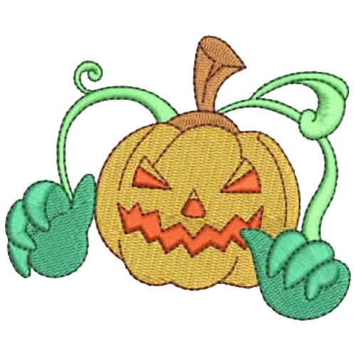 Machine Embroidery Designs - Crazy Pumpkins(1) - Threadart.com