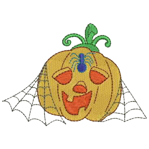Machine Embroidery Designs - Crazy Pumpkins(1) - Threadart.com