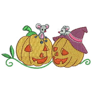 Machine Embroidery Designs - Crazy Pumpkins(1) - Threadart.com