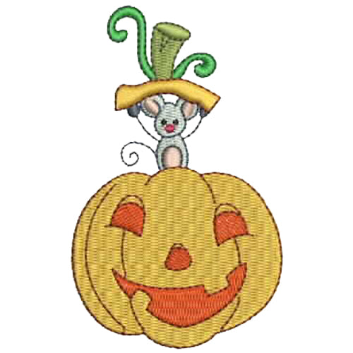 Machine Embroidery Designs - Crazy Pumpkins(1) - Threadart.com