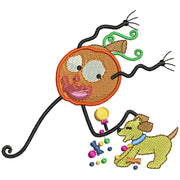 Machine Embroidery Designs - Crazy Pumpkins(2) - Threadart.com