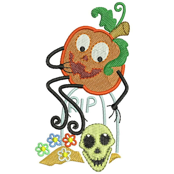 Machine Embroidery Designs - Crazy Pumpkins(2) - Threadart.com