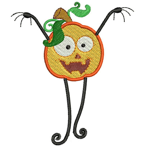 Machine Embroidery Designs - Crazy Pumpkins(2) - Threadart.com