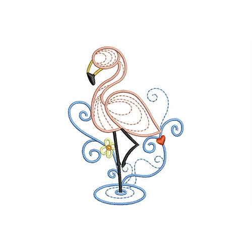 Machine Embroidery Designs - Ornamental Birds (1) - Threadart.com